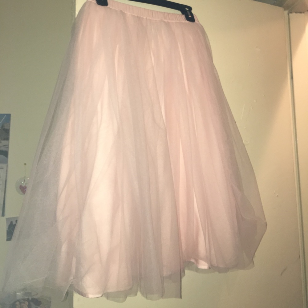 Pink tutu skirt
